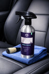 Textiel reiniger auto detailling met foam spray