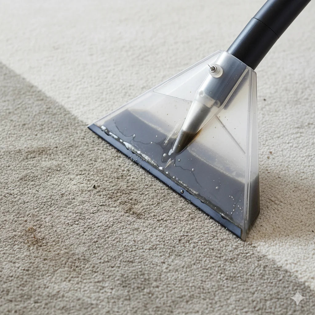 meubel reinigen, tapijt reinigen, extraheren 