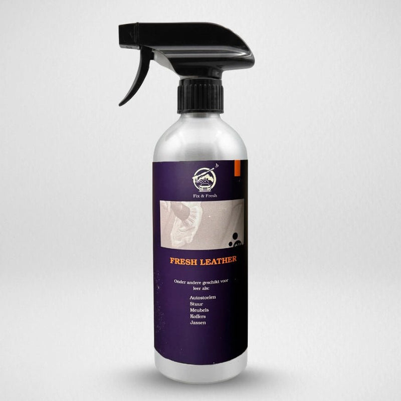 Fresh leather reiniger auto detailing productfoto studio 2